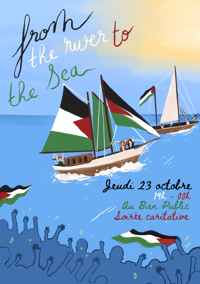 Soirée Caritative : from the river to the sea 🇵🇸