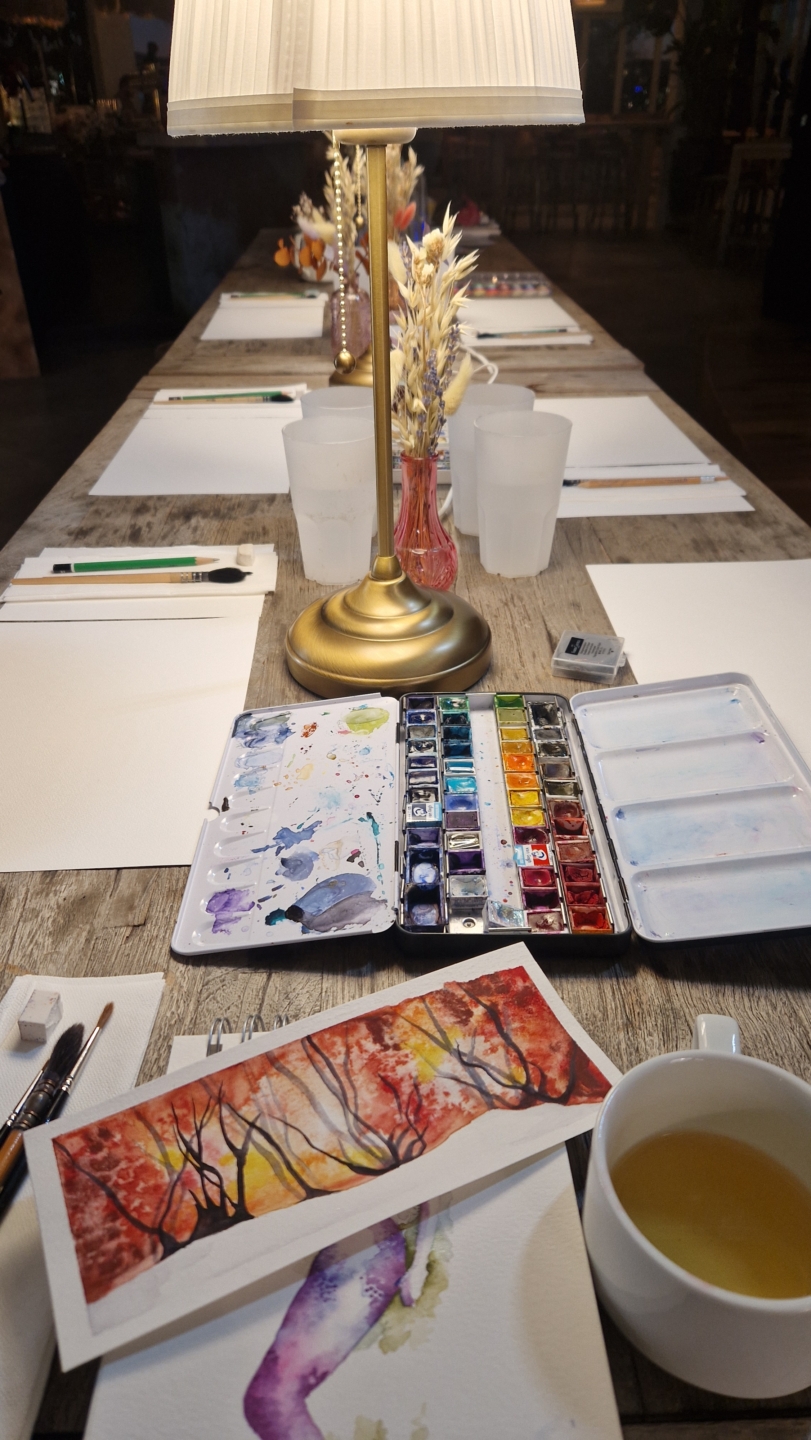 La Queer Bogossité 🎨 Atelier Aquarelle Paysages