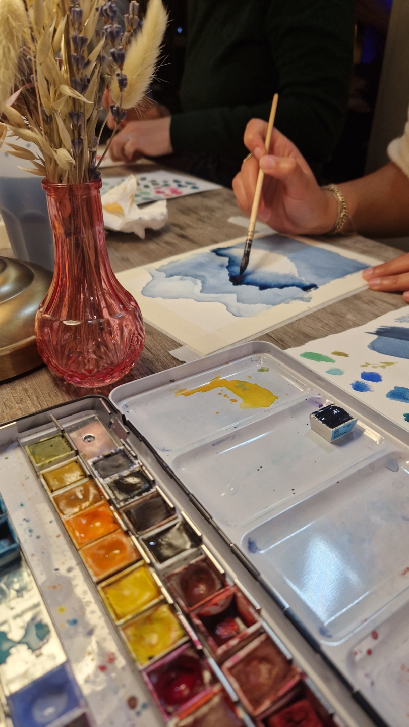 La Queer Bogossité ⭐︎ Atelier Aquarelle Carte de Noël