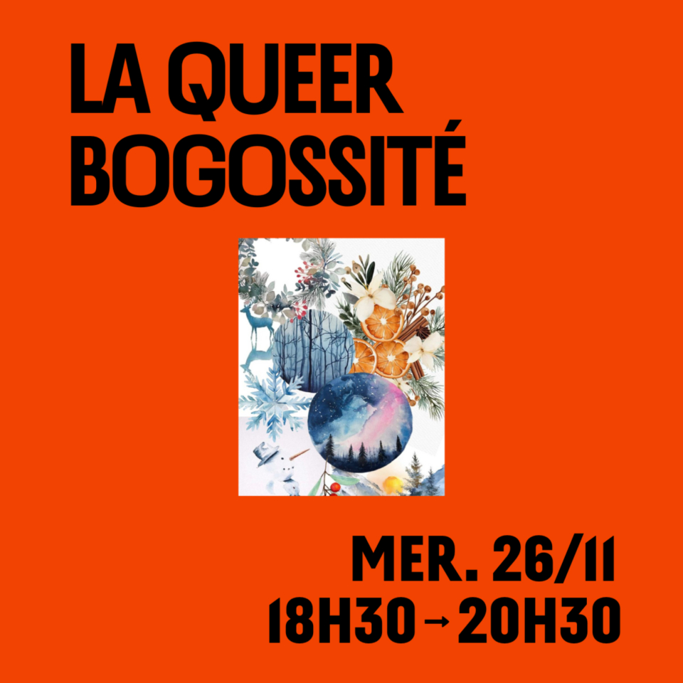 La Queer Bogossité ⭐︎ Atelier Aquarelle Carte de Noël
